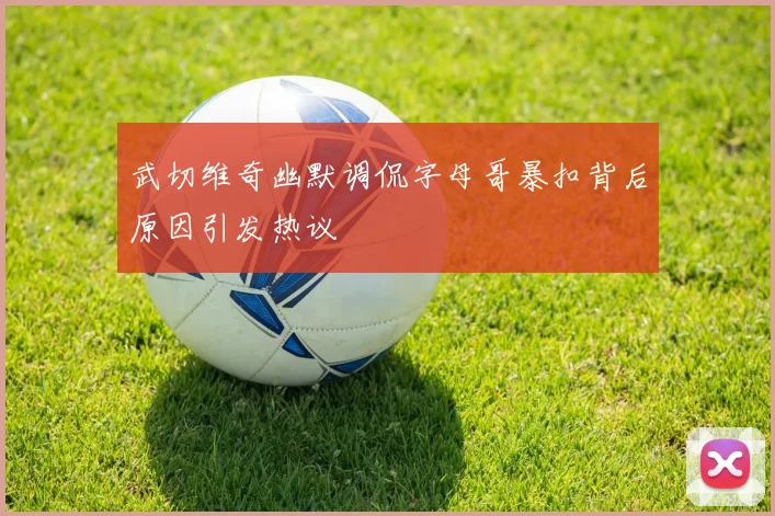 武切维奇幽默调侃字母哥暴扣背后原因引发热议